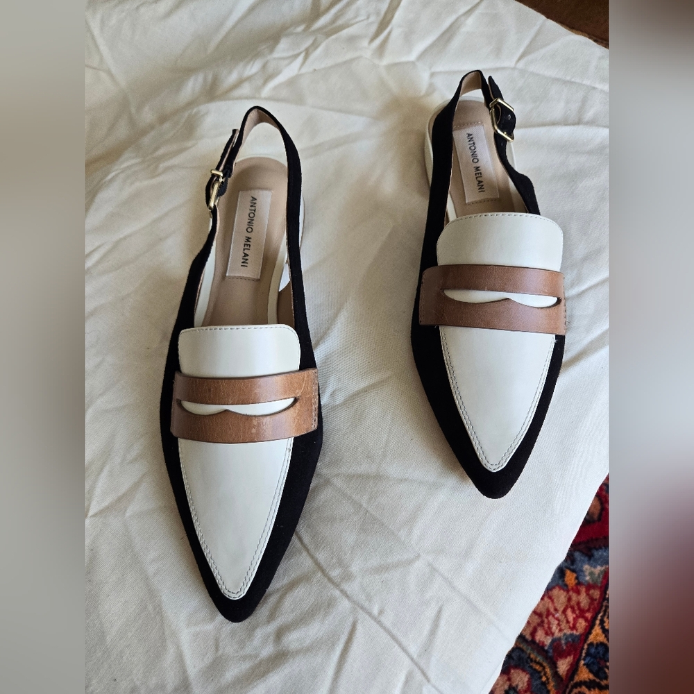 Antonio Melani Multi-Toned Mules